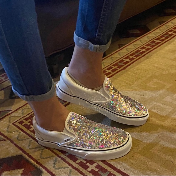 Vans Classic Slip-On Sequins Checkerboard - Picture 6 of 7
